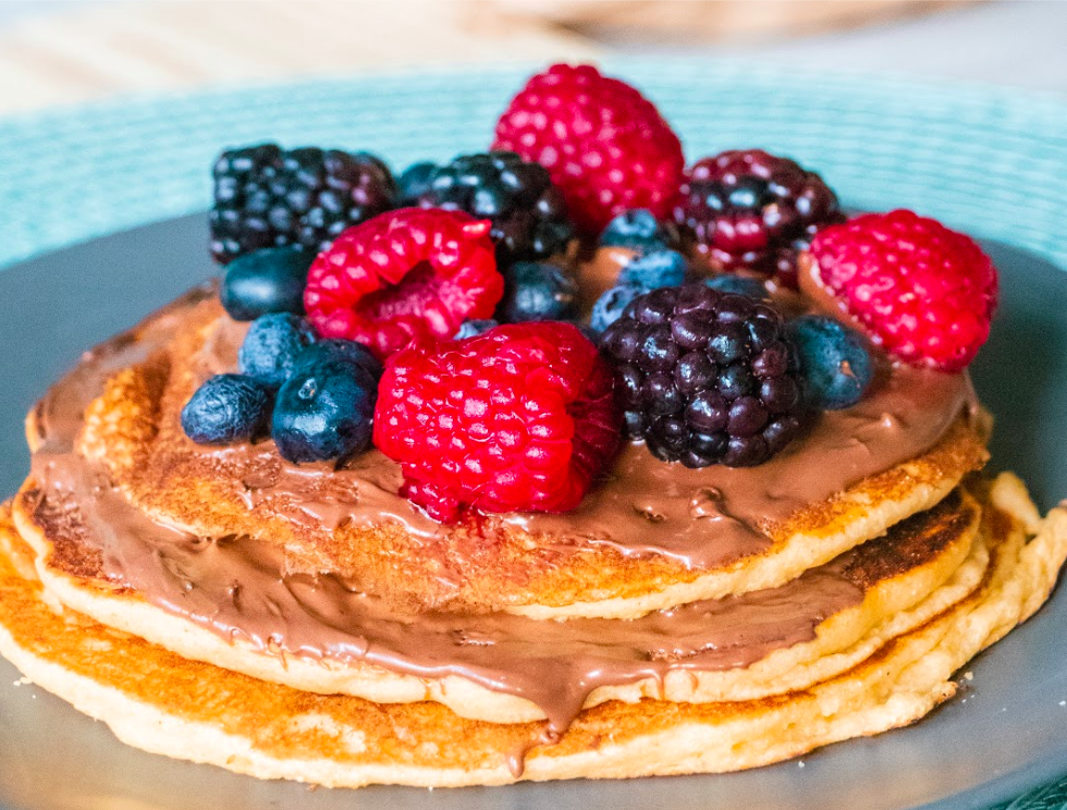 Panquecas Low Carb Doce