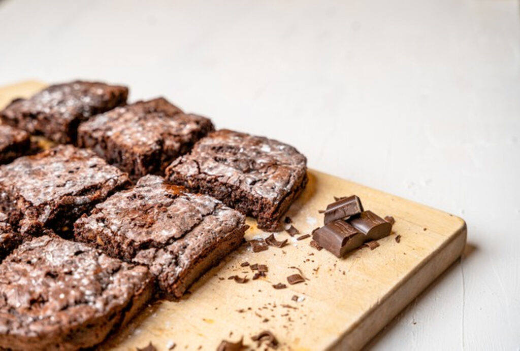 Torta de chocolate low carb opção de sobremesa saudável