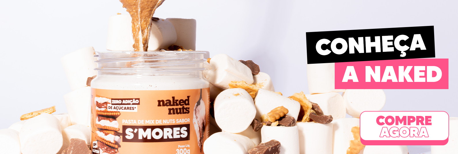 Conheça a Naked Nuts, com nuts ricas em vitamina e